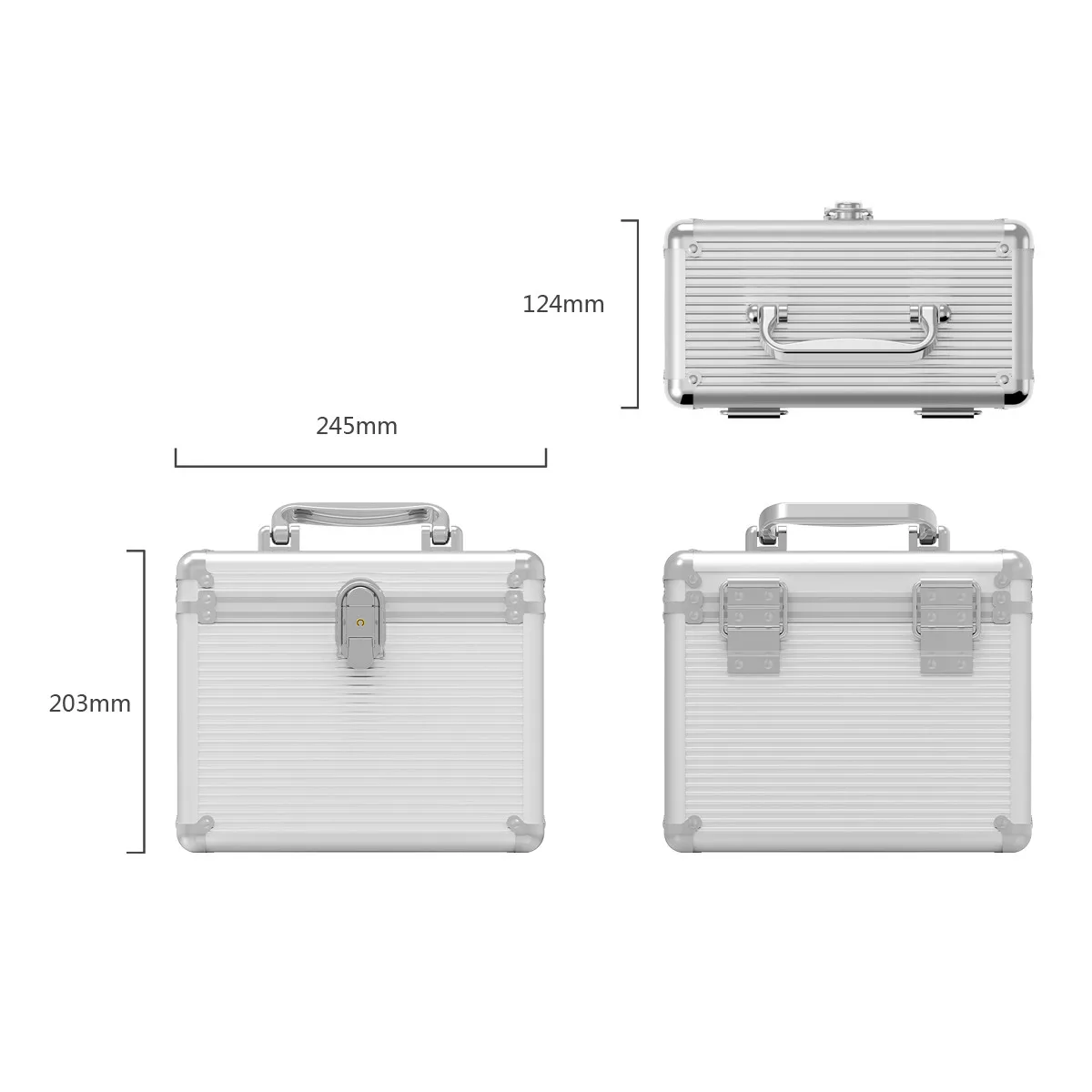 com armazenamento de bloqueio, 3.5 inch hdd case, 2.5, 3.5 m. 2, 10pcs