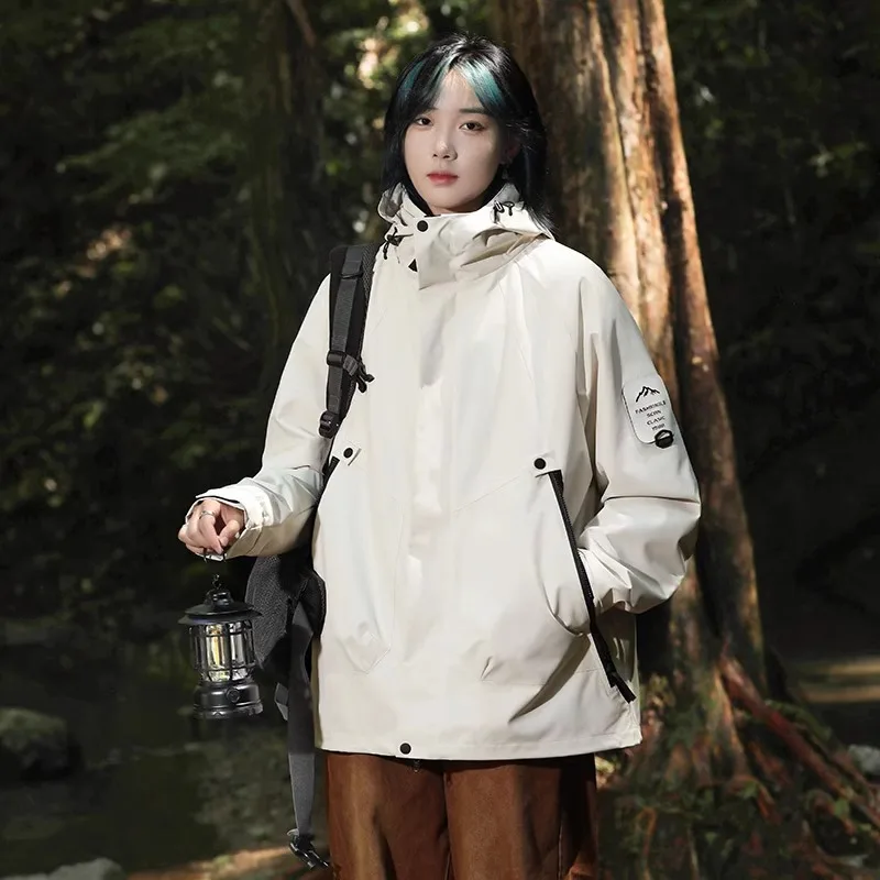 Roupa Neve Outdoor Stormtrooper Women's New 3-in-1 Detachable Windproof Waterproof Ski Mountaineering Clothing Ski Jacket