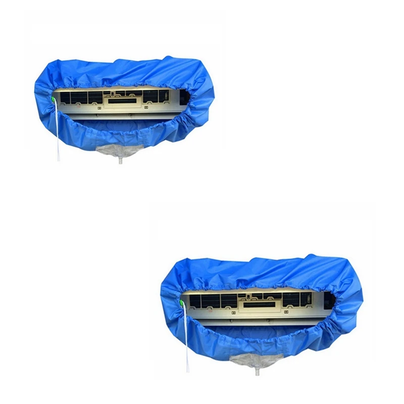 

Большая крышка для очистки кондиционера, двухслойный утолщенный защитный мини-набор для очистки 2,4 м