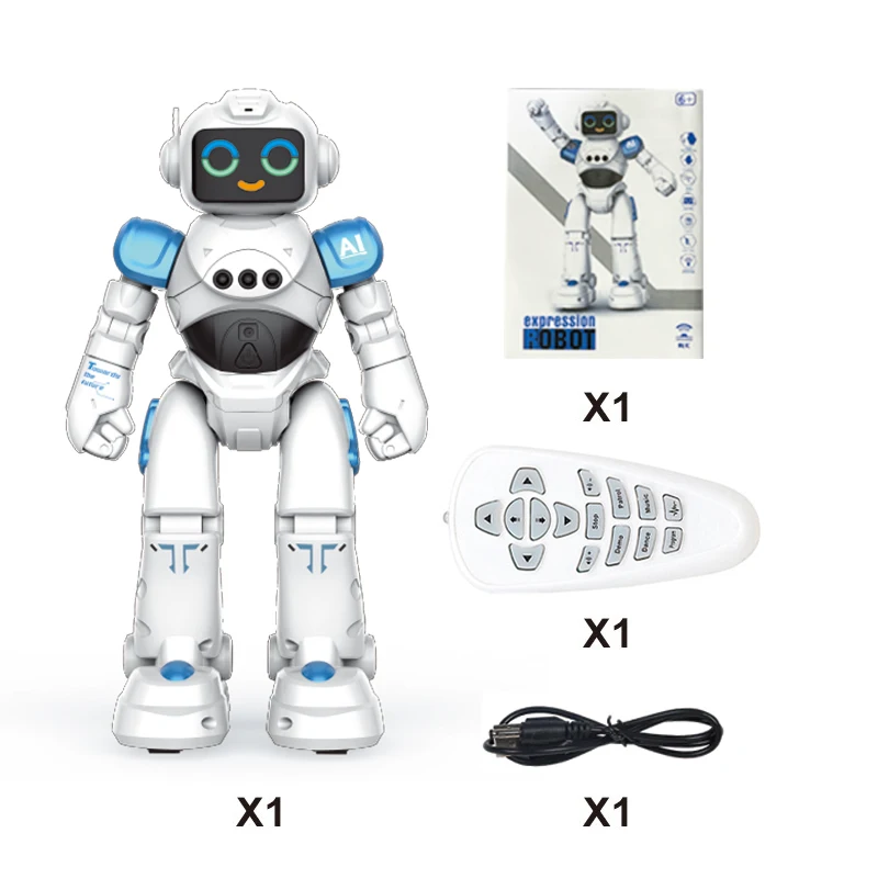 Robot Toy Remote Control Robot Toy Intelligent RC Robot Programming Remote Control Robot Toys Biped Humanoid
