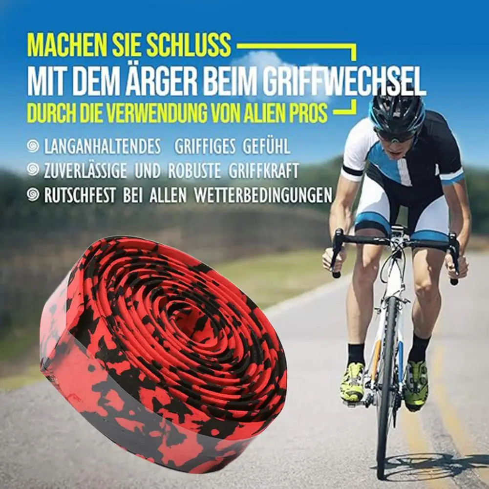 Lightweight Bike Handlebar Tape Non-slip Bike Handlebar Tape Durable Shock-absorbing for Road for Comfortable