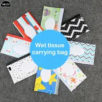 Portable Baby Wet Wipes Bag Tissue Box Container Eco-friendly Reusable Wipes Storage Clamshell Baby Cleaning Wipes Box Hygiene 2