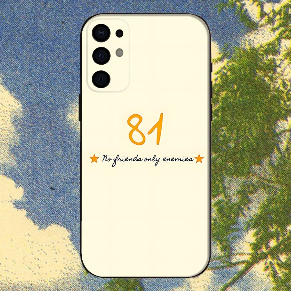 Oscar Piastri Inspired Black Phone Case Cover