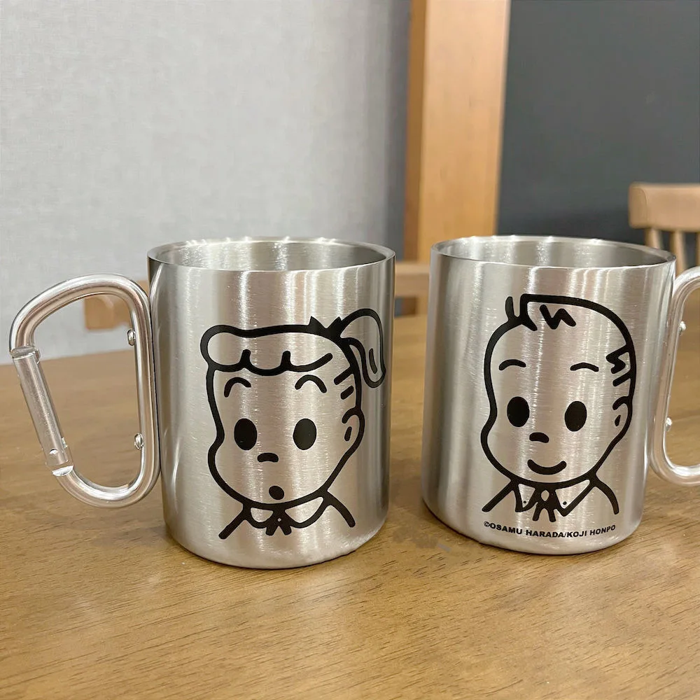 

Kawaii Stainless Steel Coffee Cup Cute Girl Cartoon Water Cup Camping Mug Birthday Gift Water Bottle