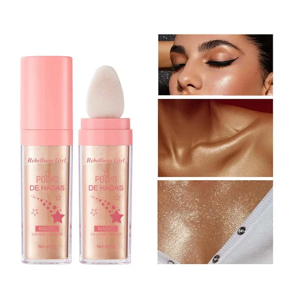 SUPER LOW PRICE! Highlight Patting Shining Powder Full Body Silhouette and Collarbone Suitable for Face and Eyes 2