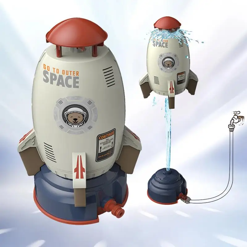 

Flying Water Jet Rocket Water Toy for Summer Bathroom Outdoor Water Fun