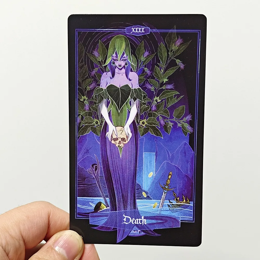 78 Pcs Tarot Cards The Children of Ostara Tarot Deck Based on RWS Lavishly Illustrated with Guidebook for Beginners 12*7cm 5