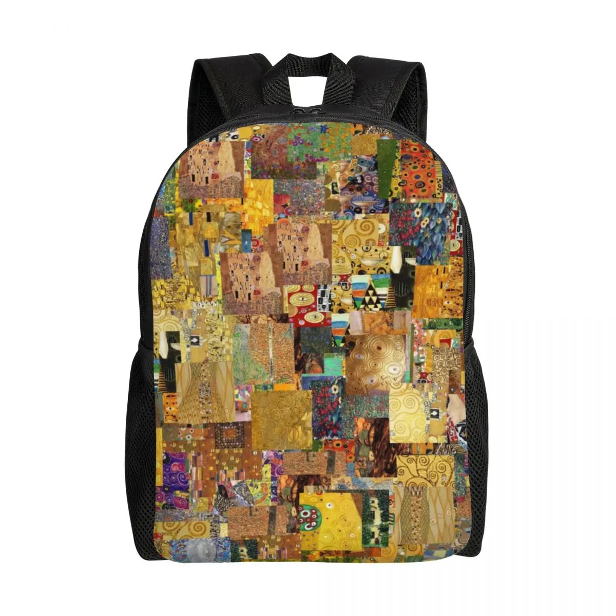 

3D Print Gustav Klimt Painting Art Backpacks for Girls Boys College School Travel Bags Men Women Bookbag Fits 15 Inch Laptop