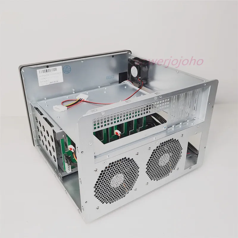 new office home storage hot-swap Server chassis IPFS 8bays NAS case 6GB sata backplane USB3.0 support matx motherboard