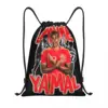 Custom Name Waterproof Outdoor Beach Swimming Sports Drawstring Backpack Lamine Yamal 2024 Organizer Gym Storage Bag 1