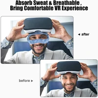 For Oculus Quest 2 Accessories VR Mask Cover Breathable Sweat Band Virtual Reality Headset for Meta Quest 3 Pico 4 Vision Pro - Image 5