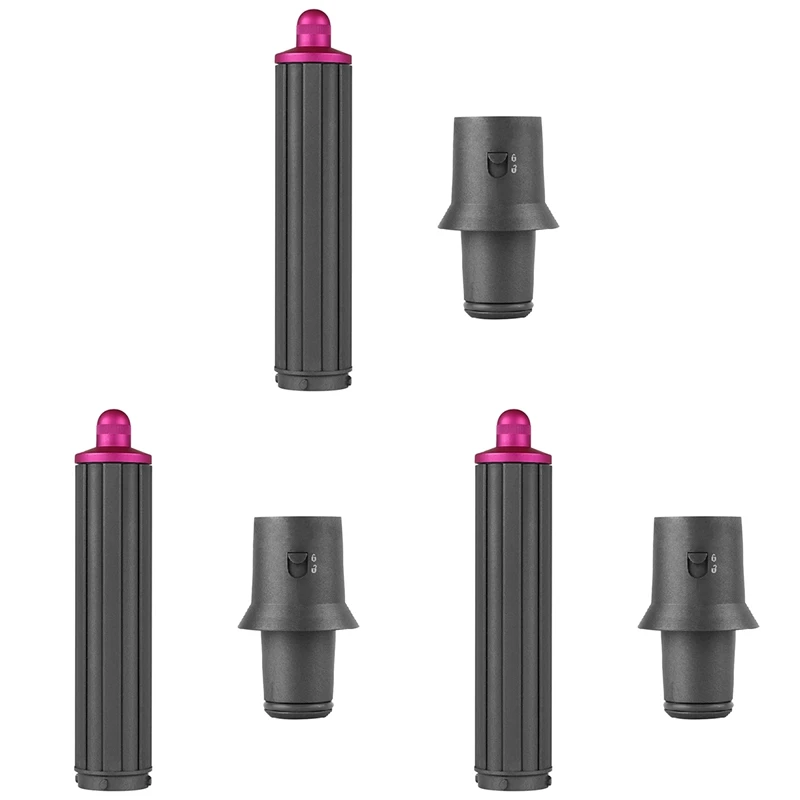 

3X For Dyson Airwrap Hair Styler Curler Nozzle Curling Iron Accessories Curly Hair Styling Machine HS01 HS05 HD08 B