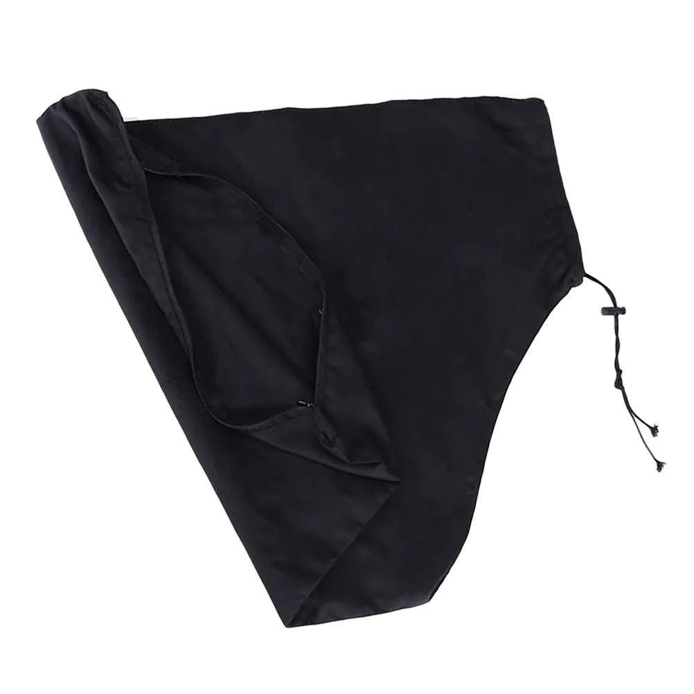 1Pcs 리프 블로워 진공 백 잔디밭 낙엽 수집 및 보관용 검정색 헤비 듀티 필터 진공 백