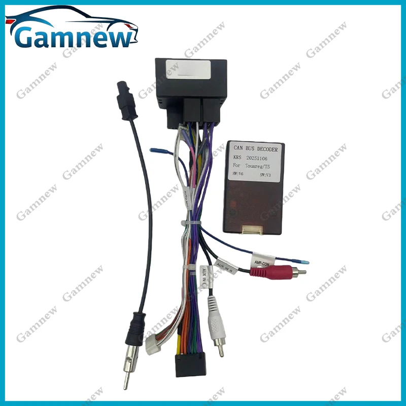 Câble De Câblage De L'autoradio, Adaptateur De Harnais, Décodeur CAN