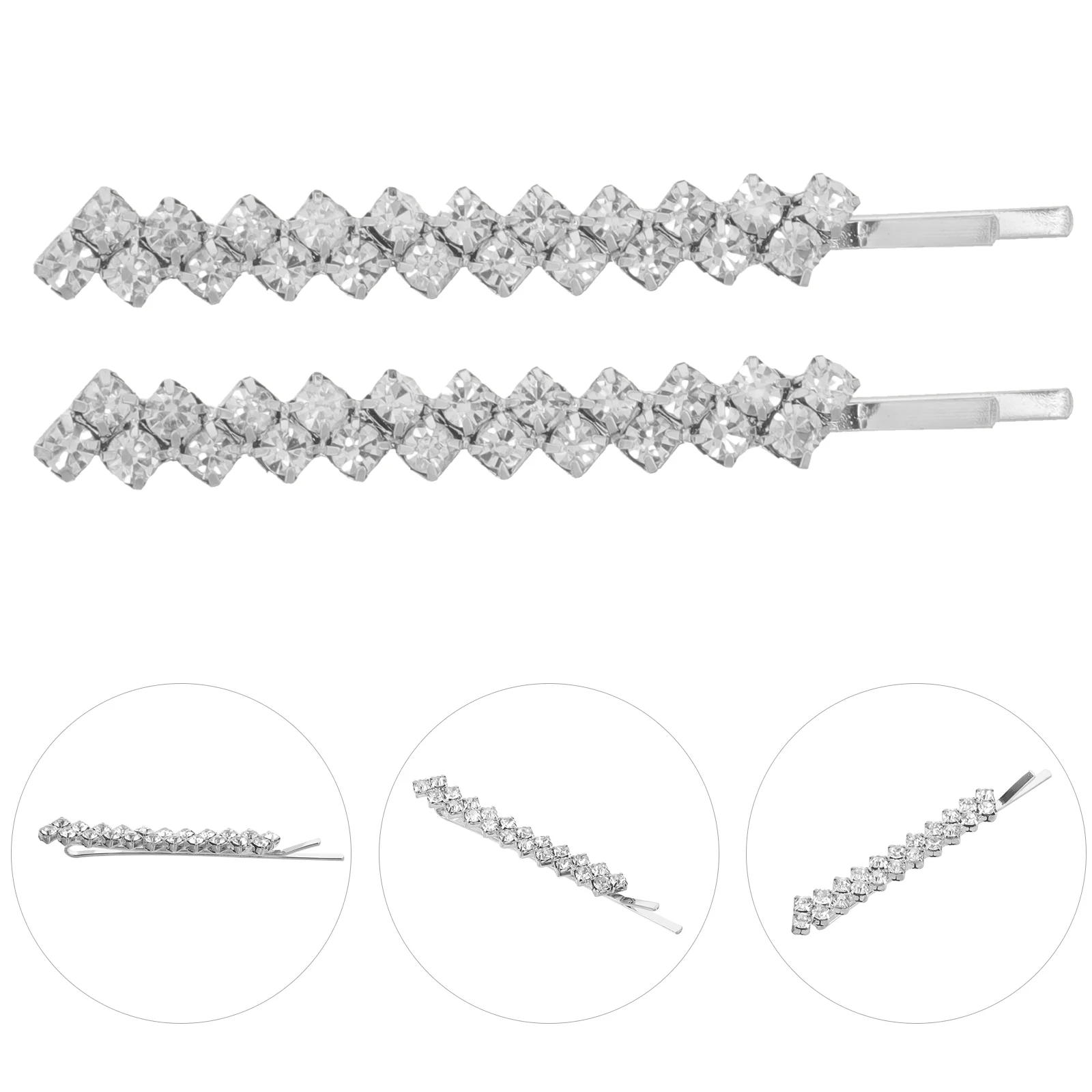 

Crystal Hairpin Fancy Accessories for Women Rhinestones Alloy Girl Pearl Barrettes