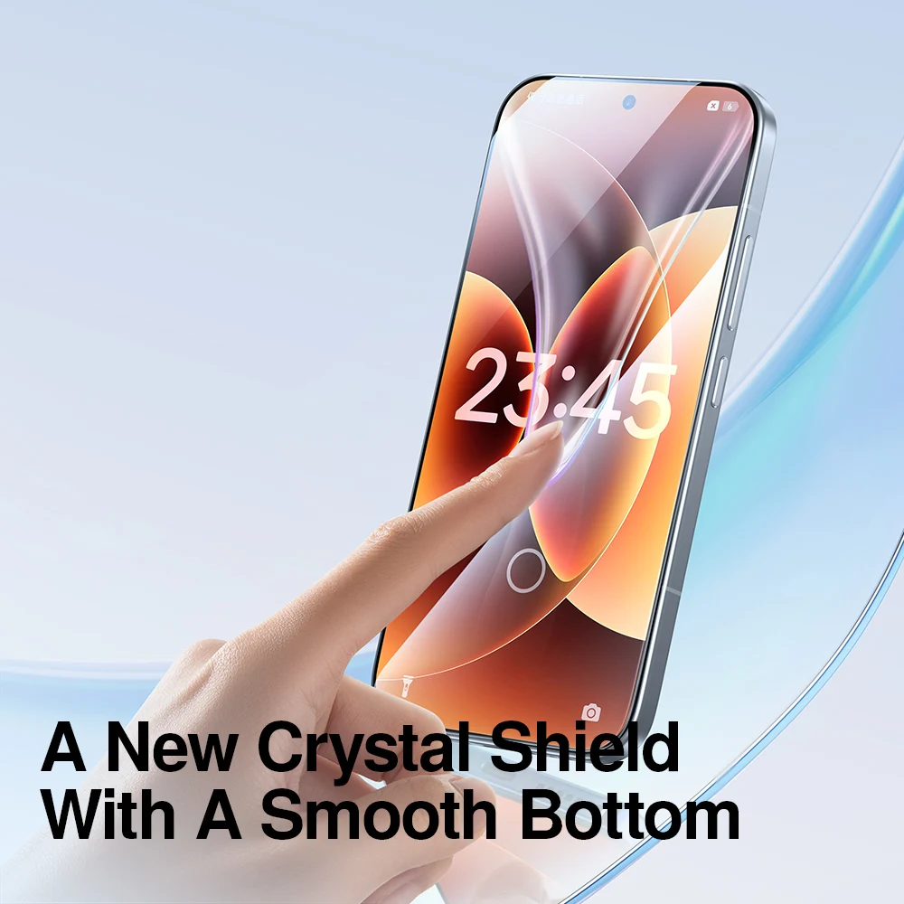 Ultra Clear Anti-Fingerprint Tempered Glass Screen Protector Duo Pack