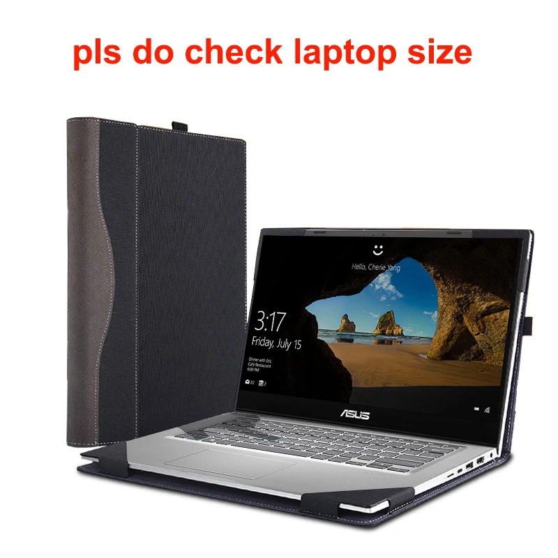 

Съемный чехол для Asus ZenBook UX331 U3100 13,3, чехол для ноутбука, чехол из искусственной кожи, защитный чехол, стилус в подарок