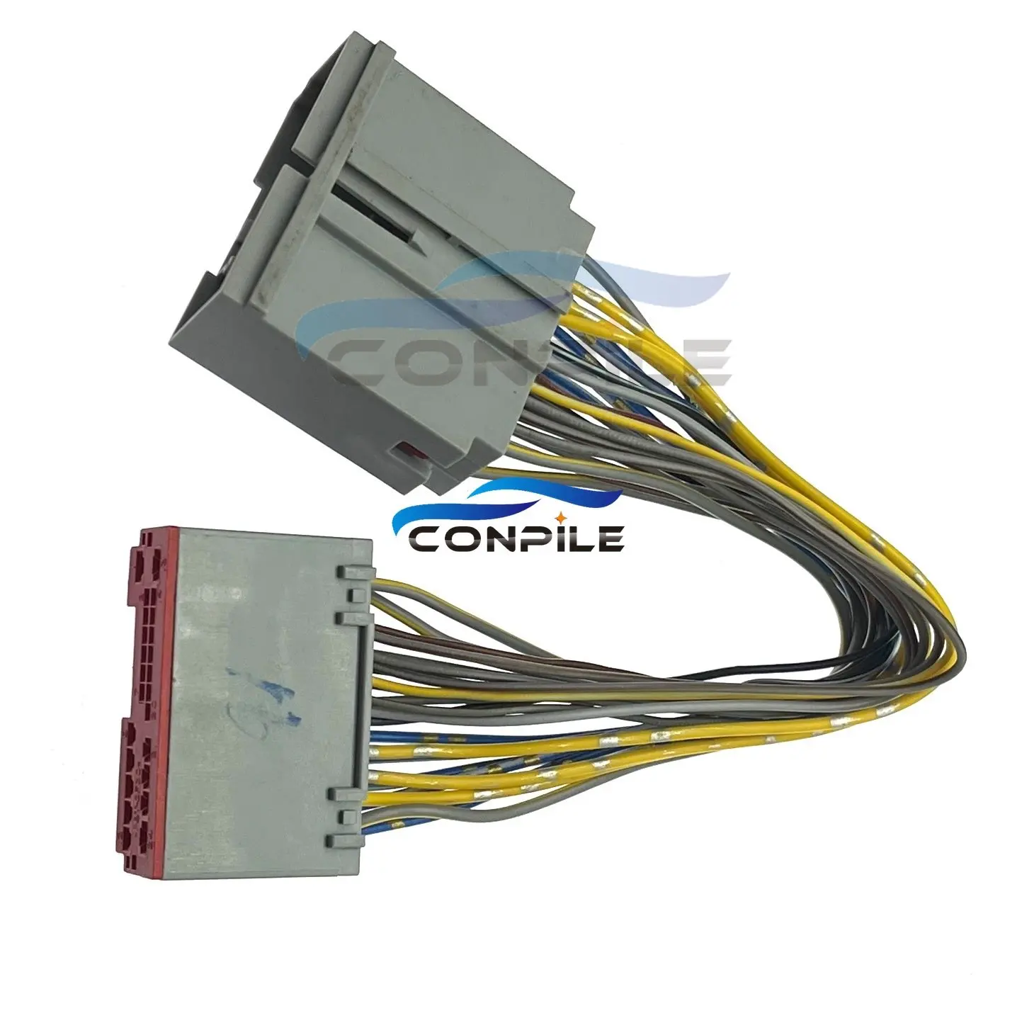 

1pc for Ford New Mondeo headlight control module C2129 male female plug connector 24PIN follow-up steering