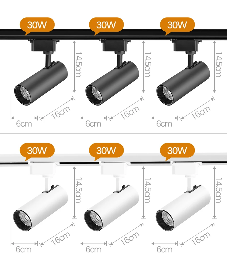 Lighting Track Rail, LED Track Light Rail, 1M/2M | Lazada