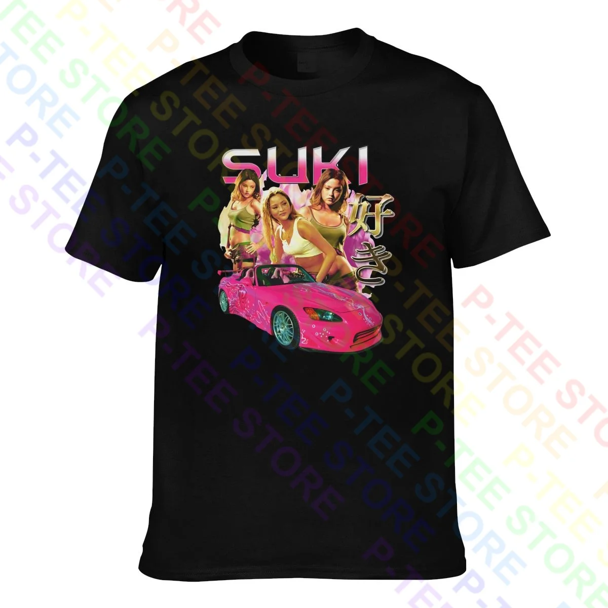 Suki 2 Fast 2 Furious Maglietta Degli Anni '90 Maglietta Morbida Unisex Hip Hop Vendita Calda