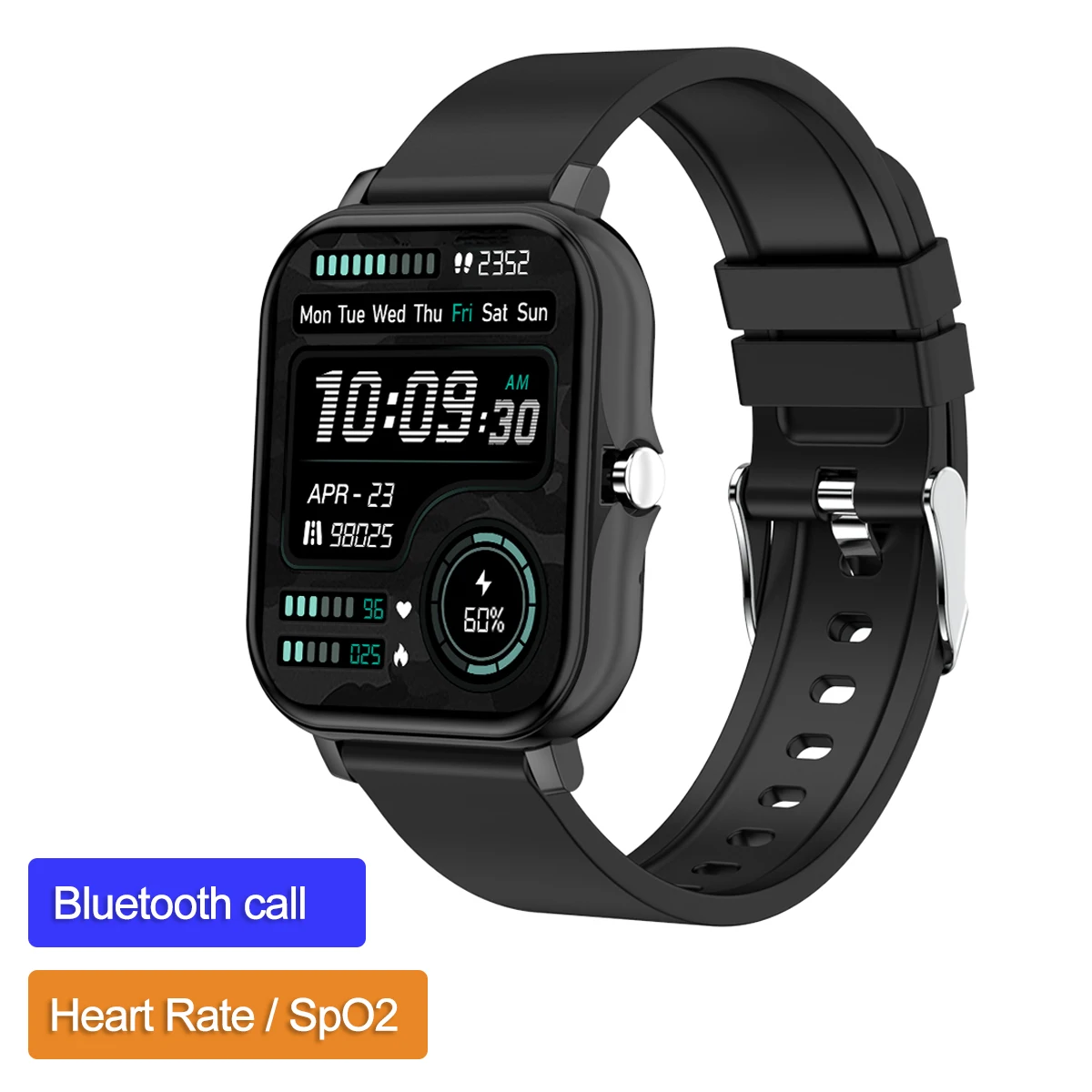 Luxury Smartwatch with Bright and Vivid Screen Support Bluetooth Dialing  Heart Rate Monitor, Blood Oxygen Monitoring NFC, Voice Assistant - China Smart  Watch and Fitness Tracker price