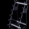 1pc Six Layers Heavy Duty Acrylic Knife Holders Pocket Knife Easel Holder Hunting Survival Knife Holder Home Kitchen Storage 4