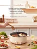 220V 2 Flavor Electric Hot Pot Non-stick Household Electric Cooking Pot Multi Cookers Hotpot  Electric Cooker 5L 2