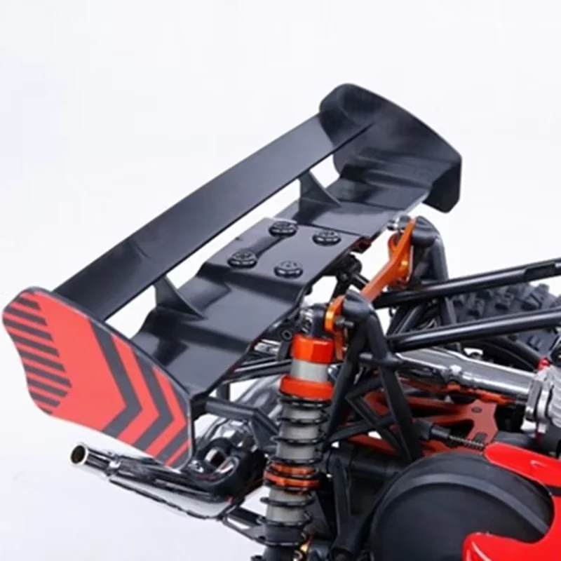 Cauda ampliada material plástico de engenharia de alta resistência efeito super condutor para HPI KM ROVAN BAJA 5B FT