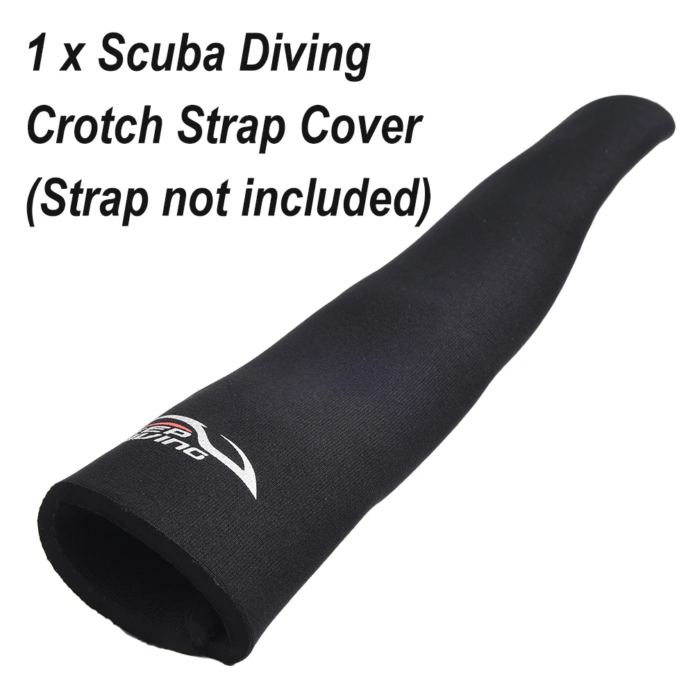 

Soft and Light Neoprene Sleeve for Scuba Diving Crotch Strap Cover For BCD Drysuit Harness Black (As Pictures Show)