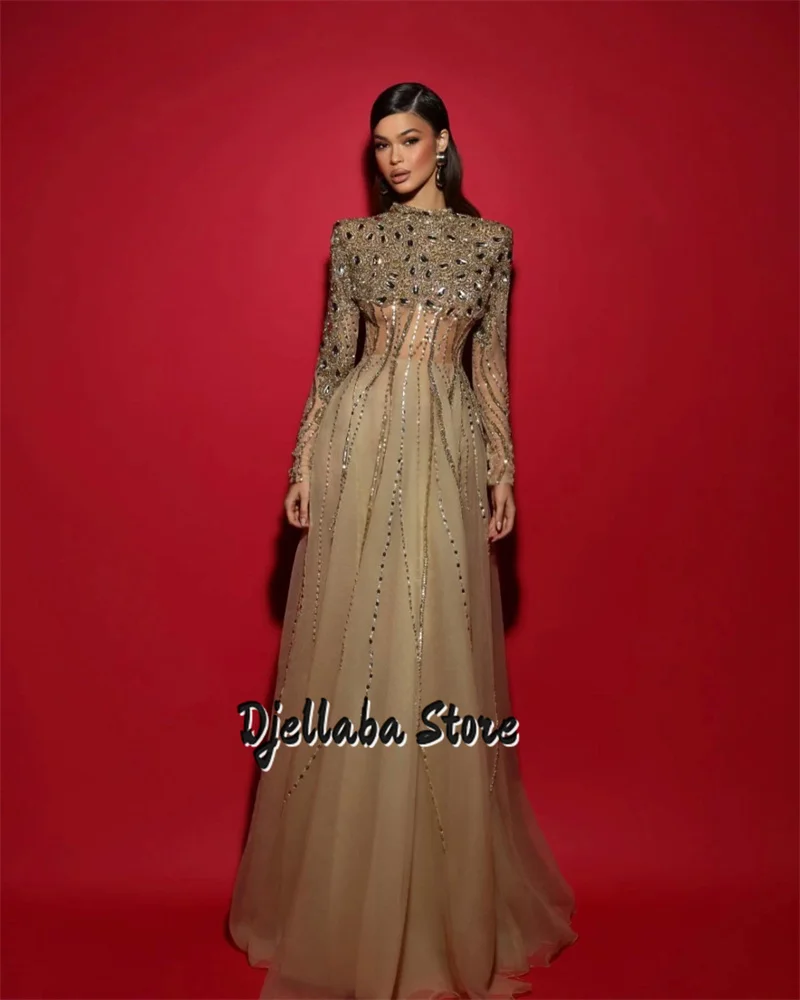 Off Shoulder Arabic Mermaid Evening Dress For Women Wedding Party Dubai Customized