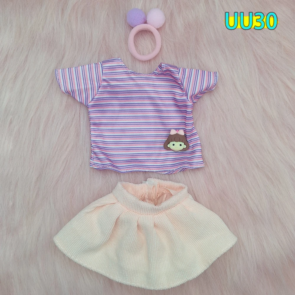 Neue Prinzessin Kleid Für bjd Puppe 30 cm Mode Lässig Anzug Rock Puppe 1/6 Kleidung für Kinder DIY Mädchen Spielzeug – Detail 32