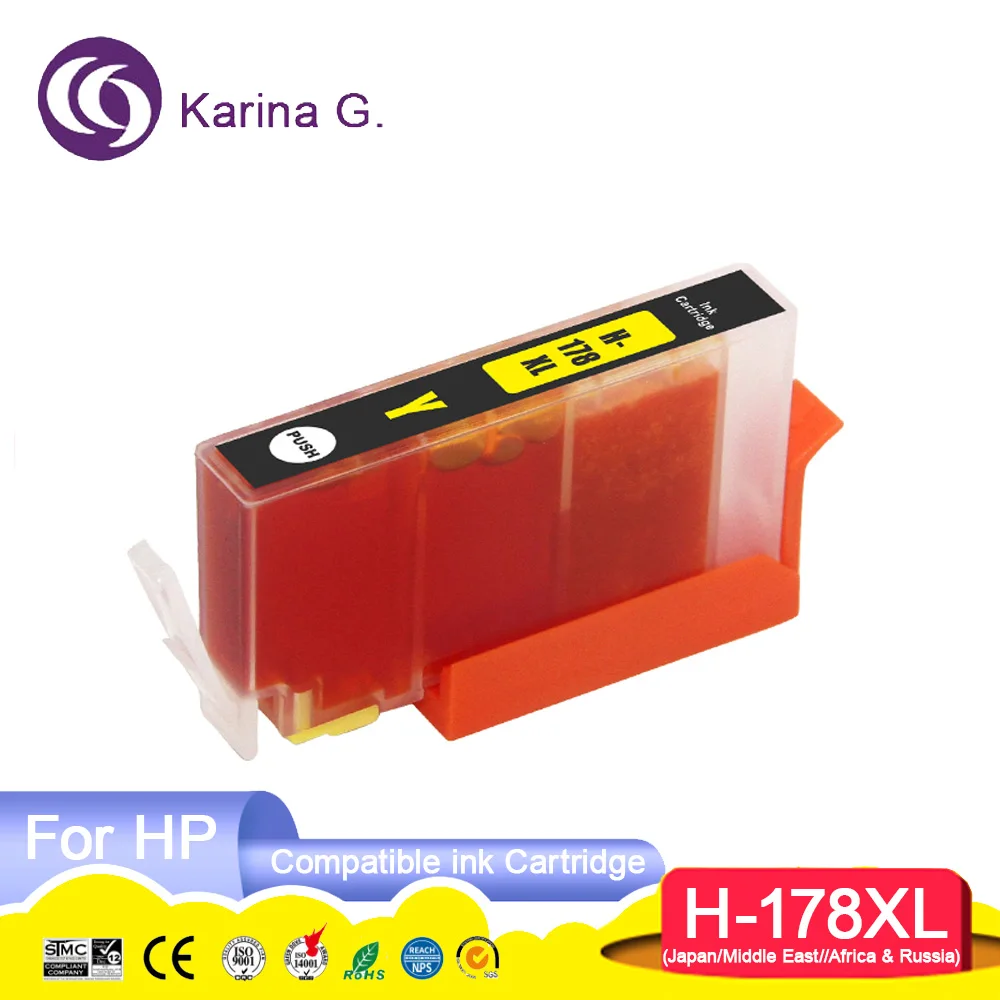 178 178XL Premium Compatible Color Inkjet Ink Cartridge for 178 Photosma C6380/