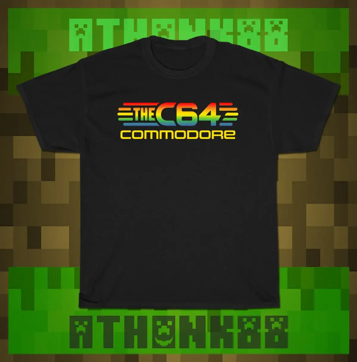Nuova T-Shirt Commodore The C64 Maxi Logo T-Shirt
