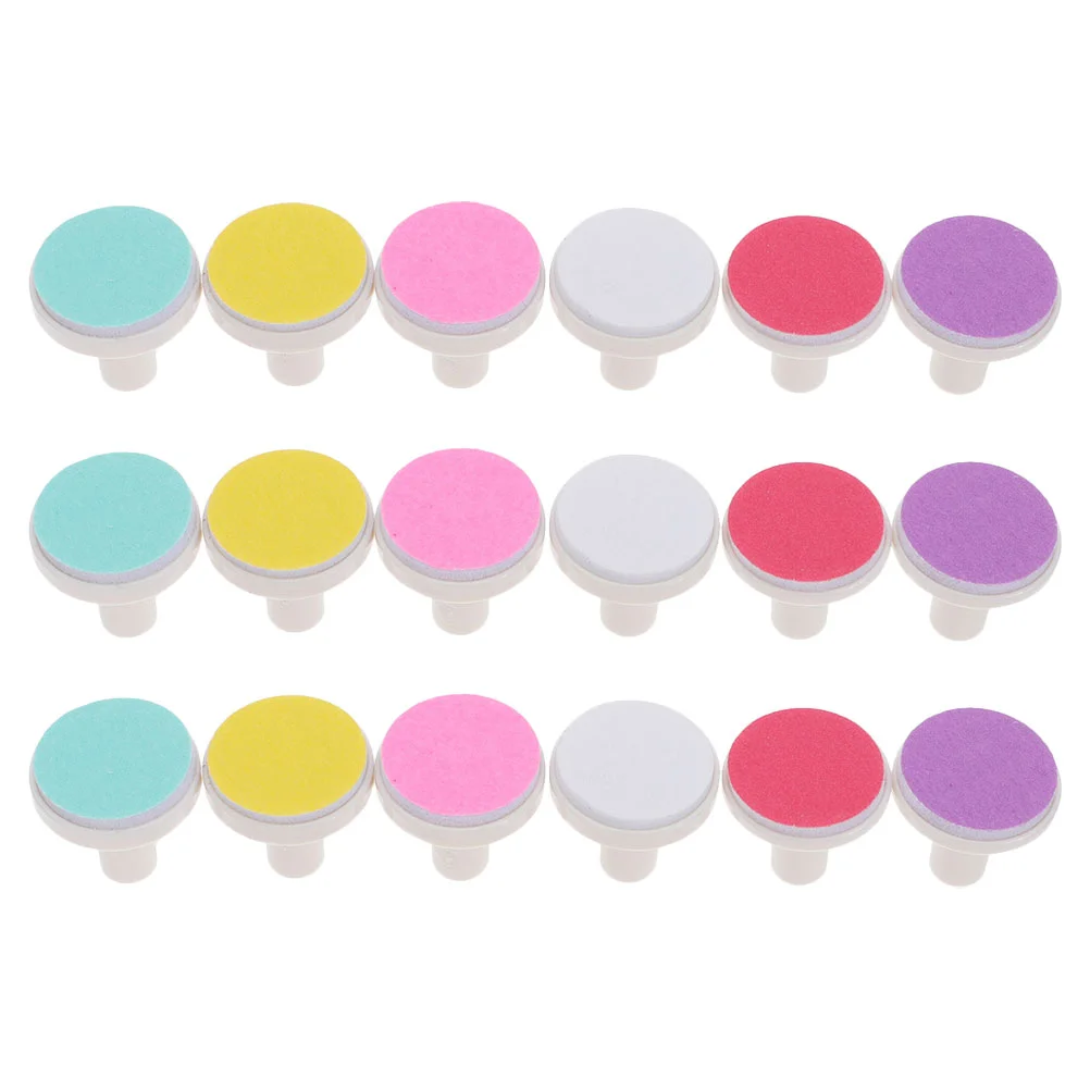 18 Pcs Baby Nail File Pads Electric Nail Grinding Parts Infant Tool Sandpaper Replacement Pads Baby Care Tools JiaQi