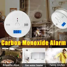 

High Sensitive Home Security 85dB Warning LCD Photoelectric Independent CO Gas Sensor Carbon Monoxide Poisoning Alarm Detector