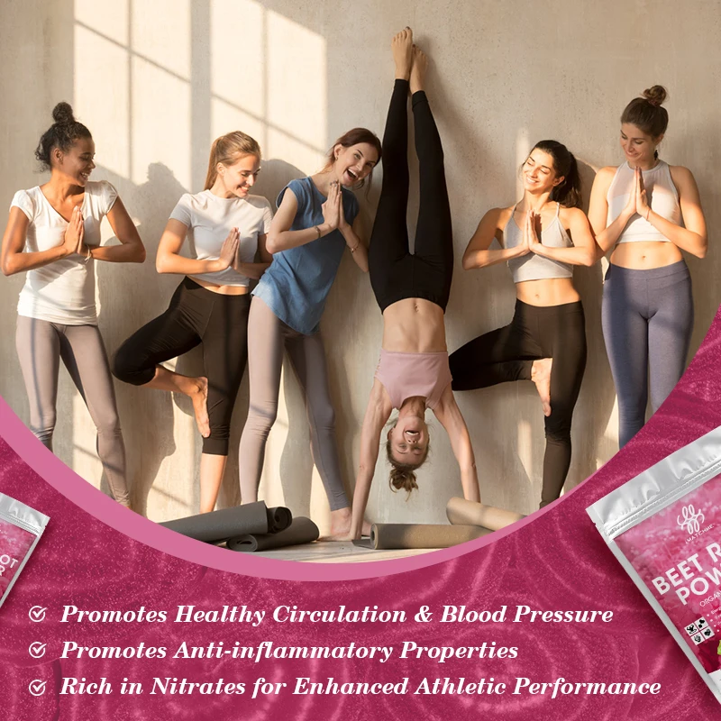 Organic Pure Beetroot Powder & Ginkgo Biloba Supplement
