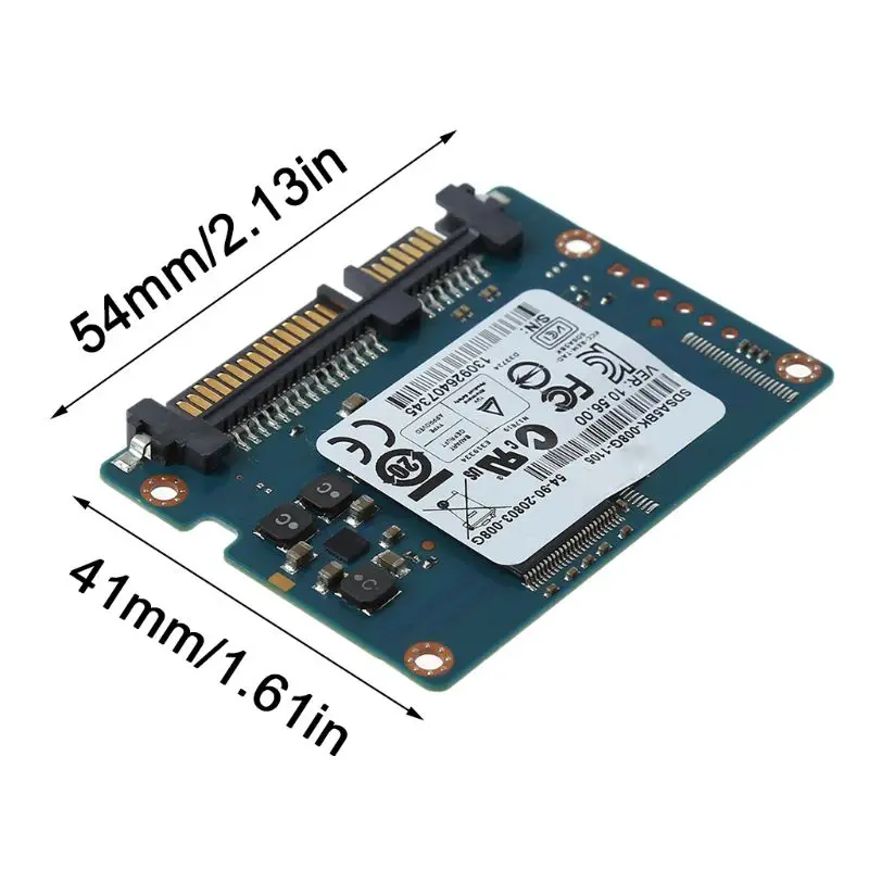 CLJ M551 하프 슬림 솔리드 드라이브 SSD 드롭 배송에 적합한 8GB 미니 SSD