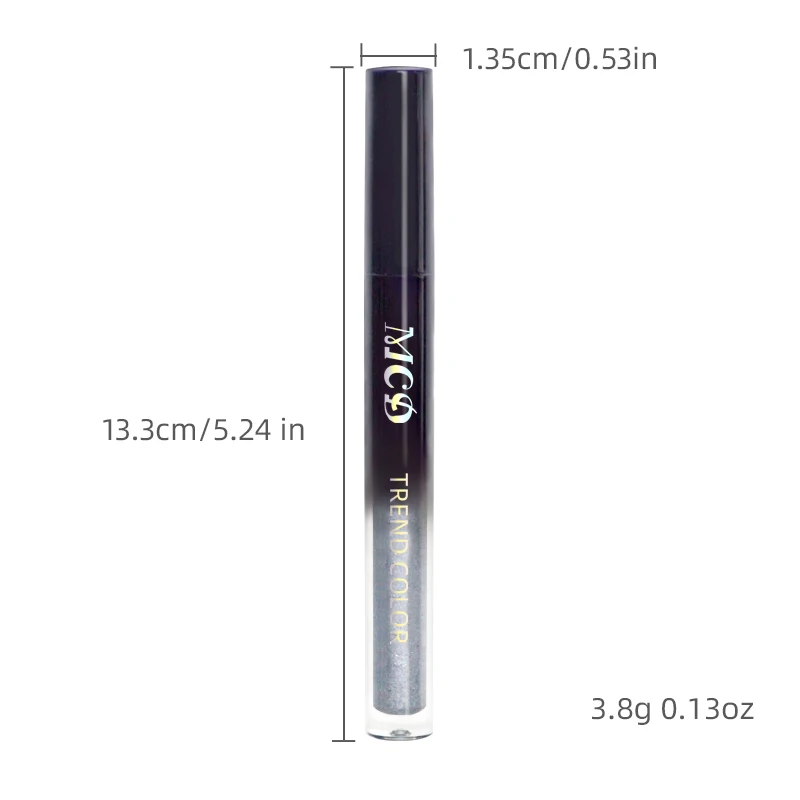 13-Shade Waterproof Liquid Eyeshadow Palette - High Shine  Long-Lasting & Smudge-Proof Makeup Set for Glamourous Looks glitter 6
