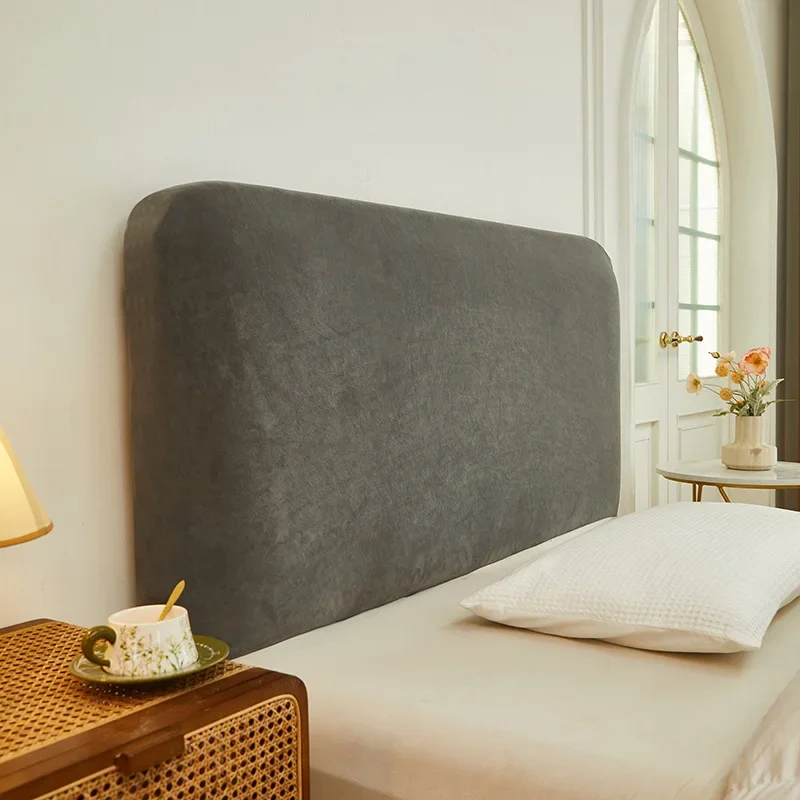 Autumn and Winter Headboard Cover Simple Wind Super Soft Padded Bed Head Cover All Inclusive Universal Bedside bed headboard cover