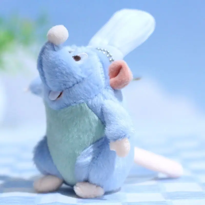 Kawaii  Cooking Mouse King Pendant Plush Toy Mouse Doll Bag Pendant Doll Keychain Grabber Doll Gift for Girlfriend's Birthday 4