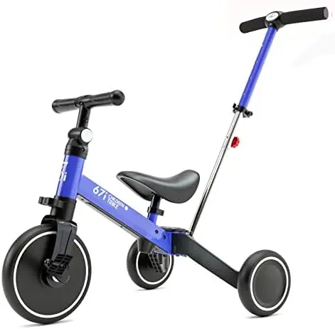 

Tricycles for 1-3 Year Old Toddler Tricycle with Push Handle for 1-3 Years Old Trikes Toddlers Push Handle Boys and Girls Push