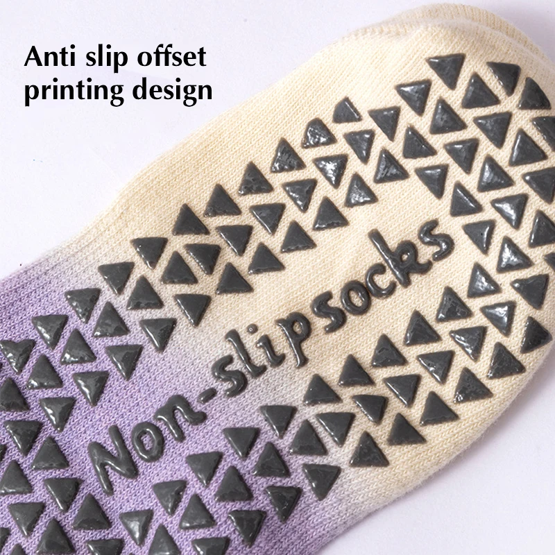 Gradient Yoga Socks Professional Dispensing Anti-Skid Socks Women'S Five-Finger Socks Sports Socks Fitness Jump Pu Lati Socks 16 Sc1577fd92565477bb9bd5fc04e7896e0T