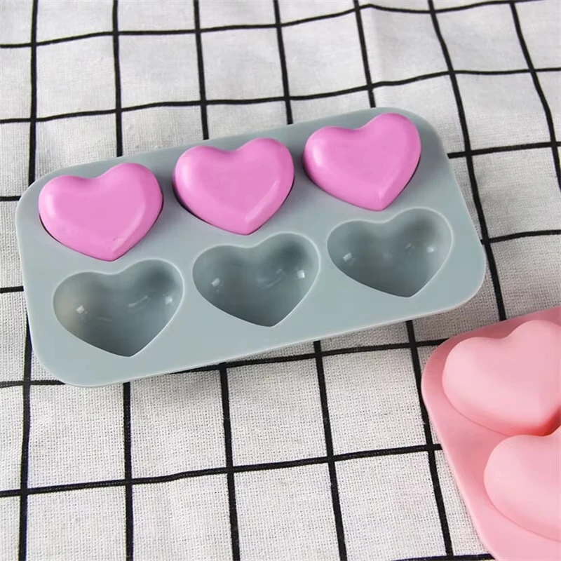 Stampo in silicone con fiocco a forma di cuore, per realizzare