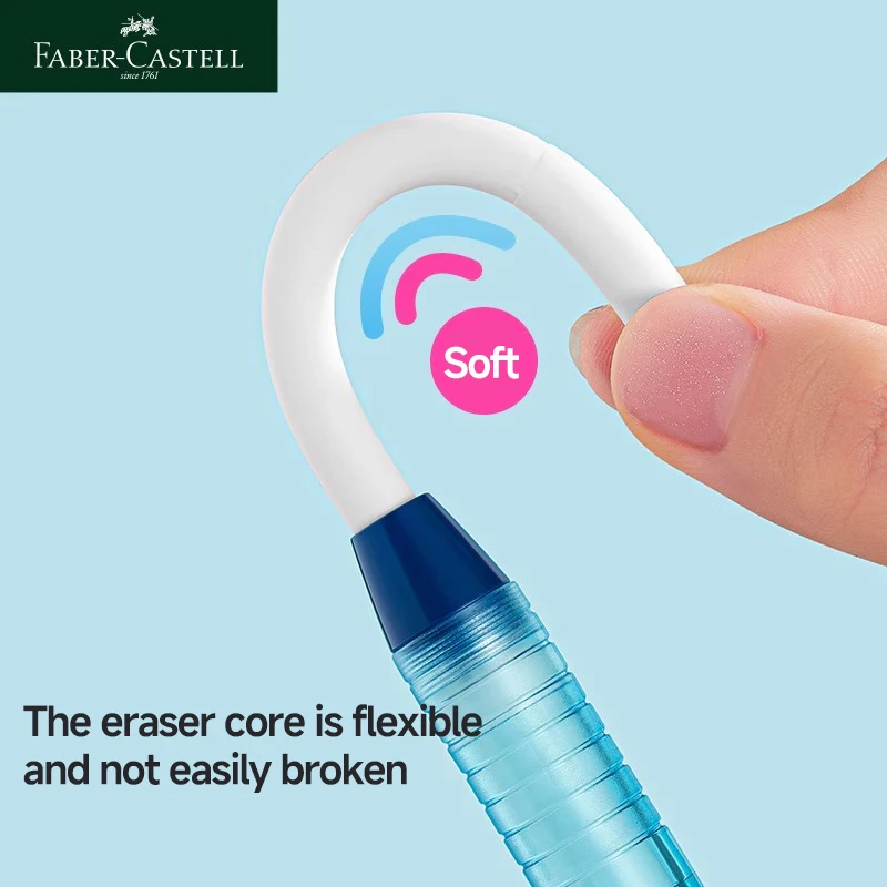 Faber-Castell Creative Push-type Colored Eraser Pens PVC-vrije Veiligheidsgum Wiping Tool Correction Tool 583905 pencil eraser eraser pen