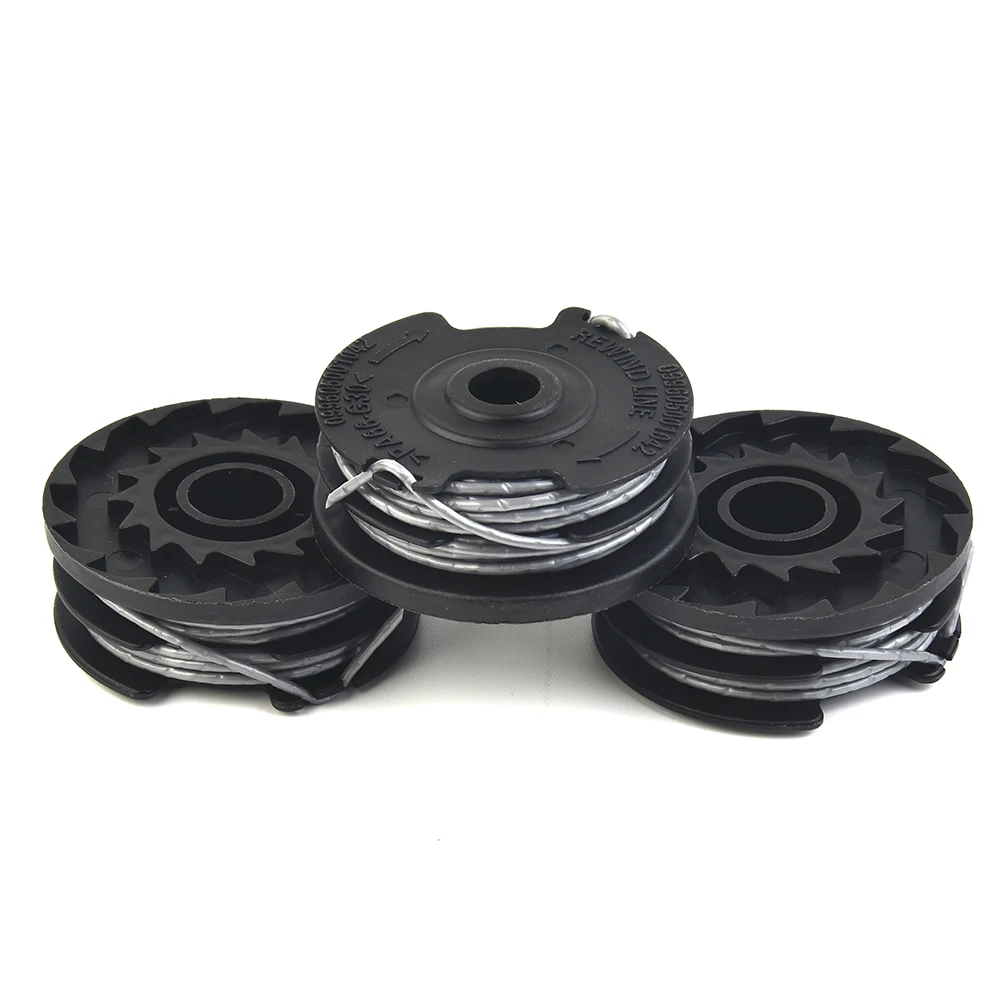 Set mit 3 Trimmerfadenrollen für Bosch ART 24 27 30 3036 LI, 1,6 mm Durchmesser, 18 m Länge, für Fortless-Trimmer – Detail 8