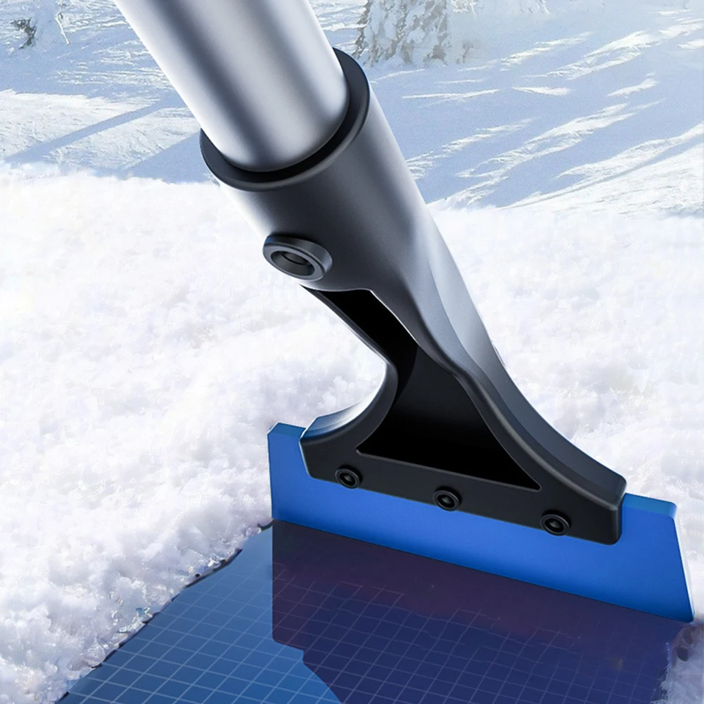 Extendable Ice Scraper Sponge Handle Auto Ice Remover Ergonomic Car Window Snow Remover Windscreen Protection Accessories