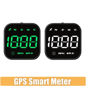G4 Head Up Display LED Tachimetro automatico Promemoria allarme digitale intelligente GPS per accessori auto HUD per tutte le auto G4S Head Up Meter