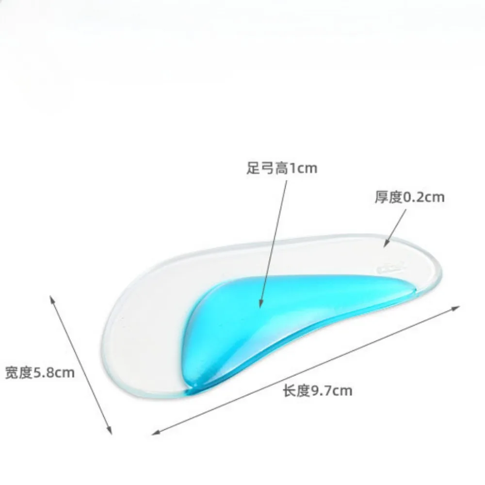 Kids Orthotic Insole Arch Support Silicone Children Insole Flat Foot Flatfoot Corrector Shoe Cushion Insert Gel Orthopedic Pads forefoot insoles forefoot insole