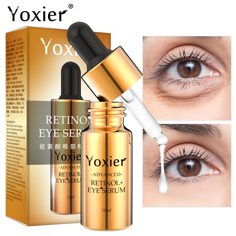 

Retinol Eye Serum Anti Wrinkle Anti-Aging Moisturizing Firming Effectively Lightening Dark Circles Eye Bags Brightening Eye Care