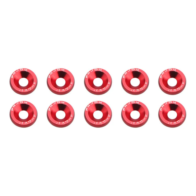 Car screws JDM M6 single-layer decoration universal Screw Gasket